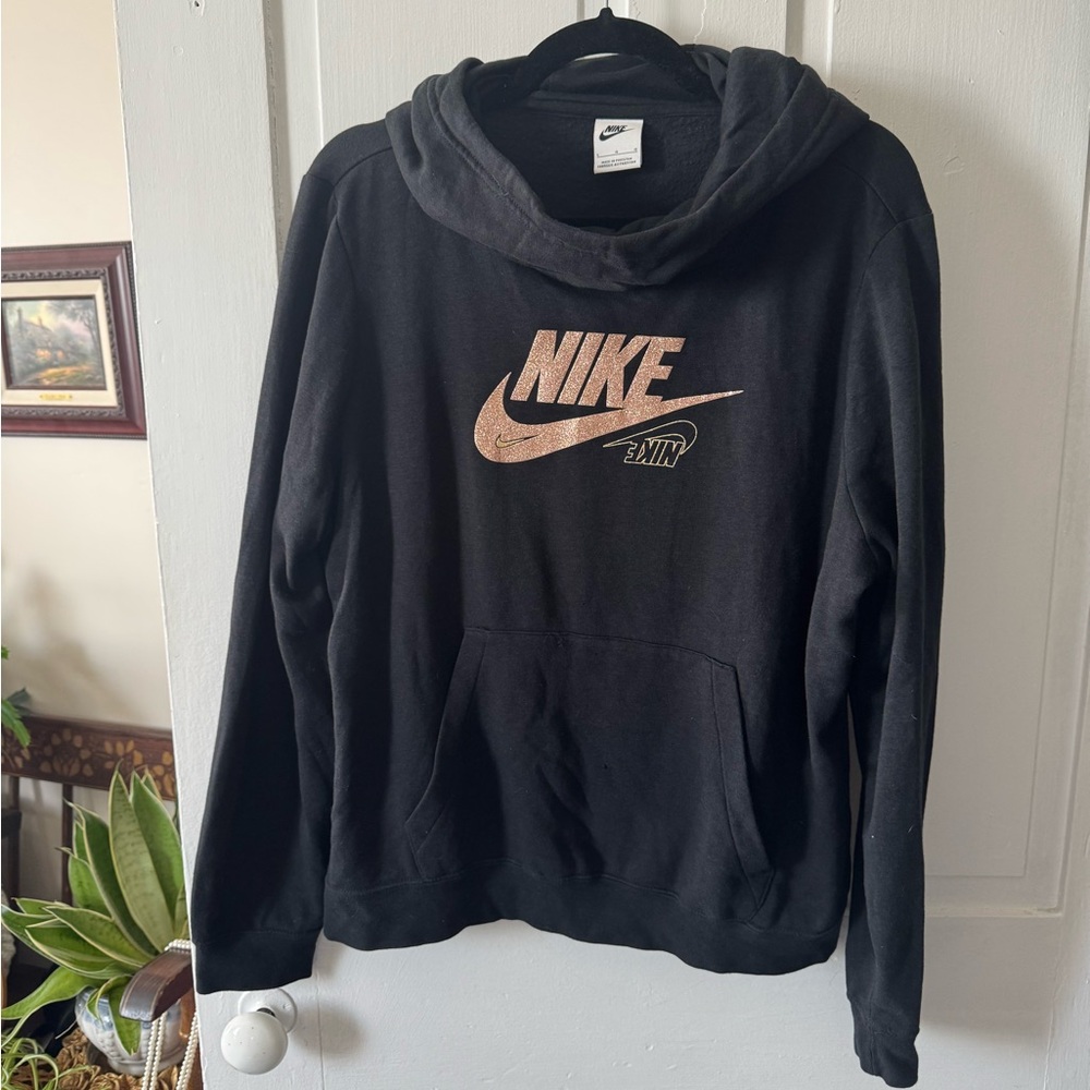 Nike Black Hoodie Sweater